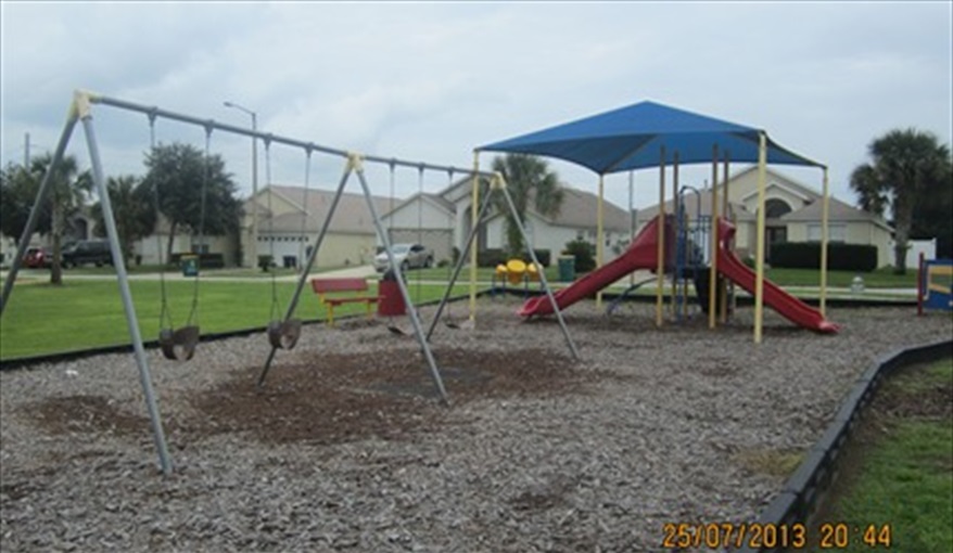 Childrens play area on the development. Villa Verna in Indian Creek, Kissimmee, Orlando