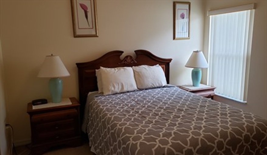 Second Double Bedroom. Lakeside Lodge at Eagle Pointe in Eagle Pointe, Kissimmee, Orlando