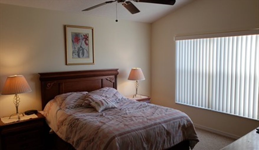 Master Bedroom. Lakeside Lodge at Eagle Pointe in Eagle Pointe, Kissimmee, Orlando