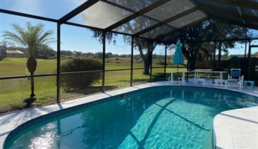 Pool. Sunshine Villa in Loma Linda, Davenport, Orlando
