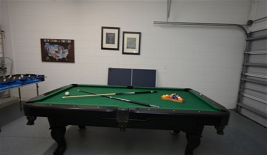 Games room with pool table. Ref 701BV. Villa at Bella Vida with own South facing pool., Games room & near to Disney in Bellavida Resort, Kissimmee, Orlando