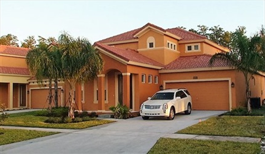 Sufficient parking for a number of cars. Ref 701BV. Villa at Bella Vida with own South facing pool., Games room & near to Disney in Bellavida Resort, Kissimmee, Orlando