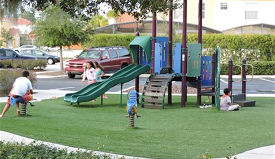 Toddlers playground . Ref 701BV. Villa at Bella Vida with own South facing pool., Games room & near to Disney in Bellavida Resort, Kissimmee, Orlando