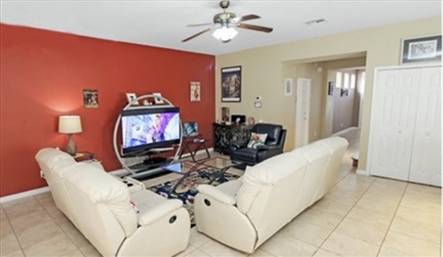 Living area with TV and plenty of space to relax. Ref 701BV. Villa at Bella Vida with own South facing pool., Games room & near to Disney in Bellavida Resort, Kissimmee, Orlando