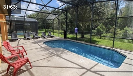 Your own private swimming pool. Ref 701BV. Villa at Bella Vida with own South facing pool, games room . Near Disney in Bellavida Resort, Kissimmee, Orlando