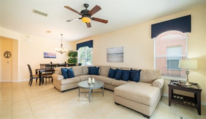 Sitting room. Ref 704BV Stunning Villa at Bella Vida Resort near Disney. in Bellavida Resort, Kissimmee, Orlando