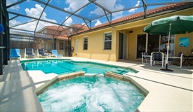 Your private pool and spa. Ref 704BV Stunning Villa at Bella Vida Resort near Disney. in Bellavida Resort, Kissimmee, Orlando