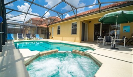 Your private pool and spa. Ref 704BV Stunning Villa at Bella Vida Resort near Disney. in Bellavida Resort, Kissimmee, Orlando