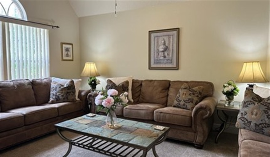 Comfortable separate TV room . Doral Woods Secluded Florida Villa Updated June 2023 in Doral Woods, Kissimmee, Orlando