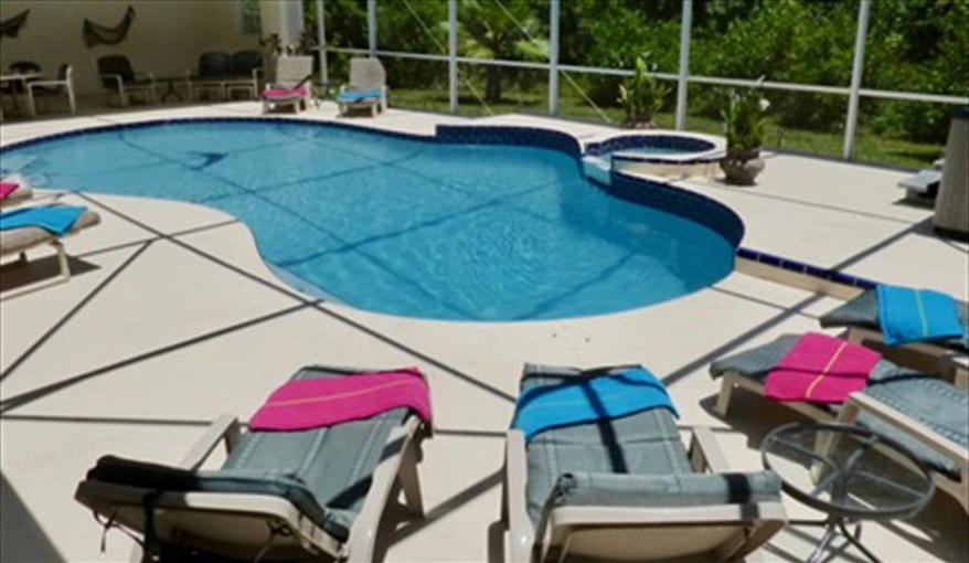 Secluded South Pool. Doral Woods Secluded Florida Villa Updated June 2023 in Doral Woods, Kissimmee, Orlando
