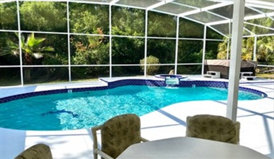 Enjoy total privacy in our large south facing pool . Doral Woods Secluded Florida Villa Updated June 2023 in Doral Woods, Kissimmee, Orlando