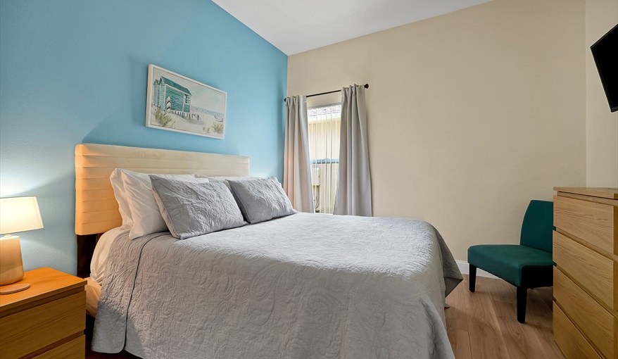 Double bedroom. CJS FLORIDA VILLA in Esprit, Davenport, Orlando