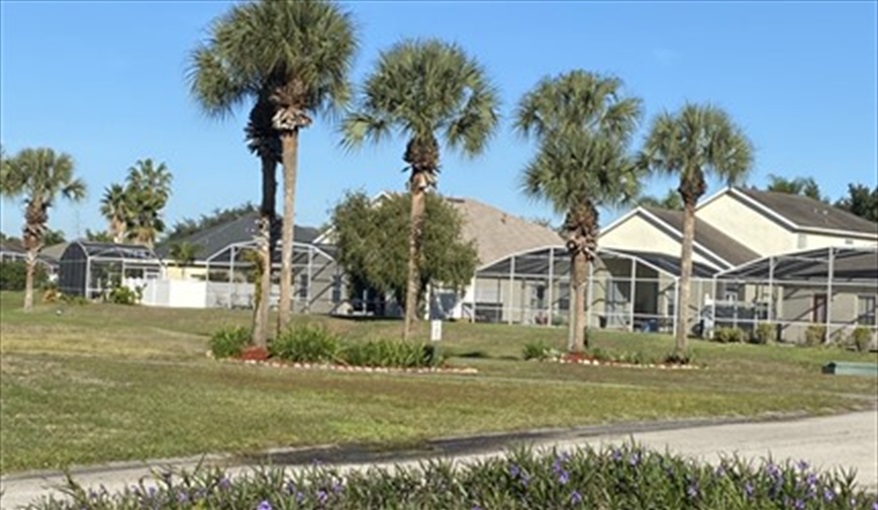 Golf Course View from Villa. CJS FLORIDA VILLA in Four Corners, Davenport, Orlando