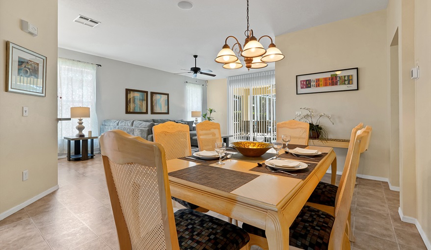 Formal Dining. CJS FLORIDA VILLA in Esprit, Davenport, Orlando