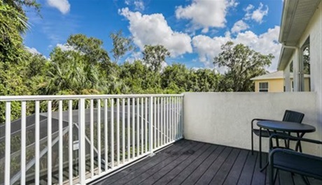 Balcony. Magic Memories Paradise Villa in Cumbrian Lakes, Kissimmee, Orlando