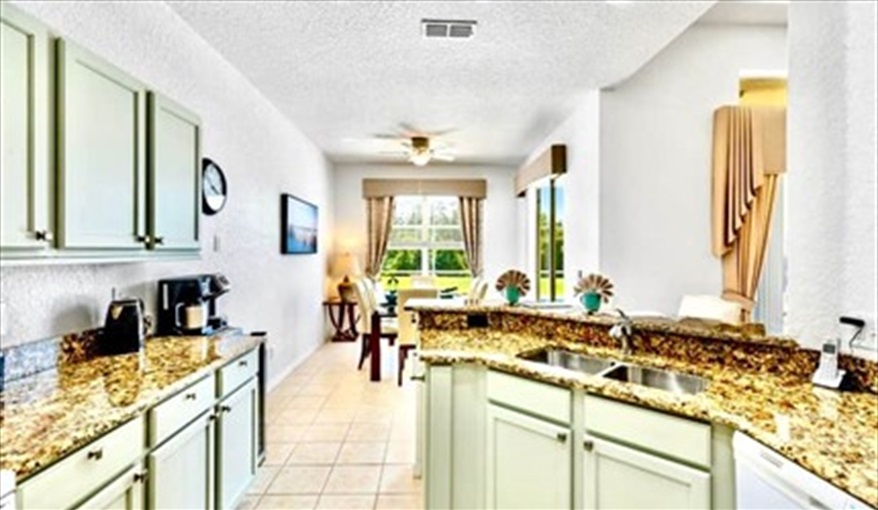 Fully equipped kitch. Ref 89. Stunning Villa on Highlands Reserve golf course in Highlands Reserve, Davenport, Orlando