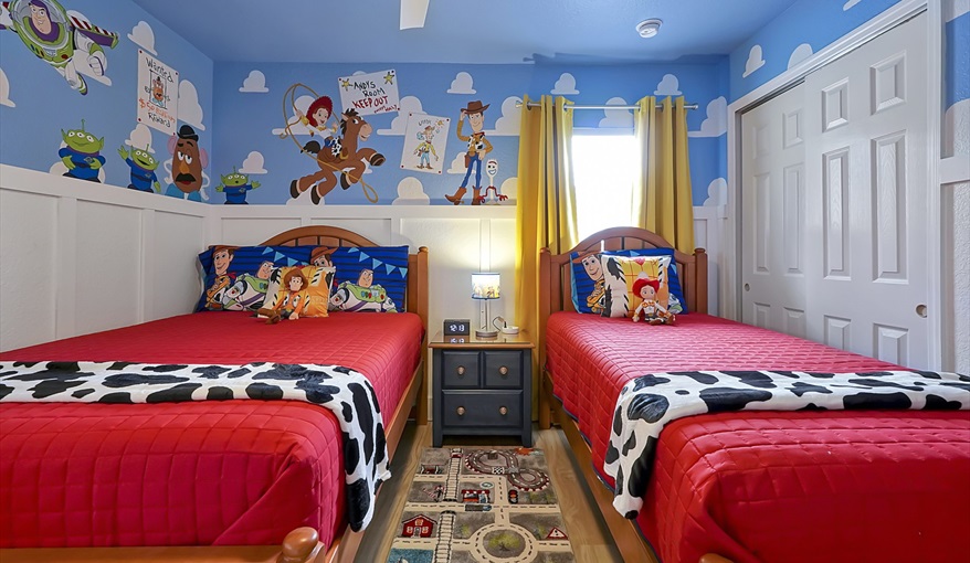 Toy Story Room. Sunshine Villa at Windsor Hills  in Windsor Hills Resort, Kissimmee, Orlando