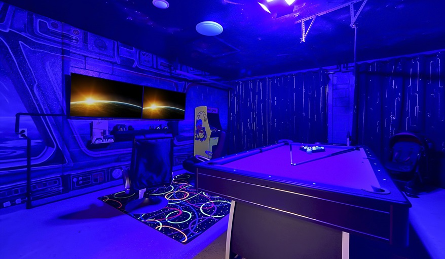 Game Room. Sunshine Villa at Windsor Hills  in Windsor Hills Resort, Kissimmee, Orlando