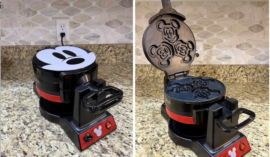 Mickey waffle maker for magical vacation breakfasts 🧇✨. Sunshine Villa at Windsor Hills  in Windsor Hills Resort, Kissimmee, Orlando