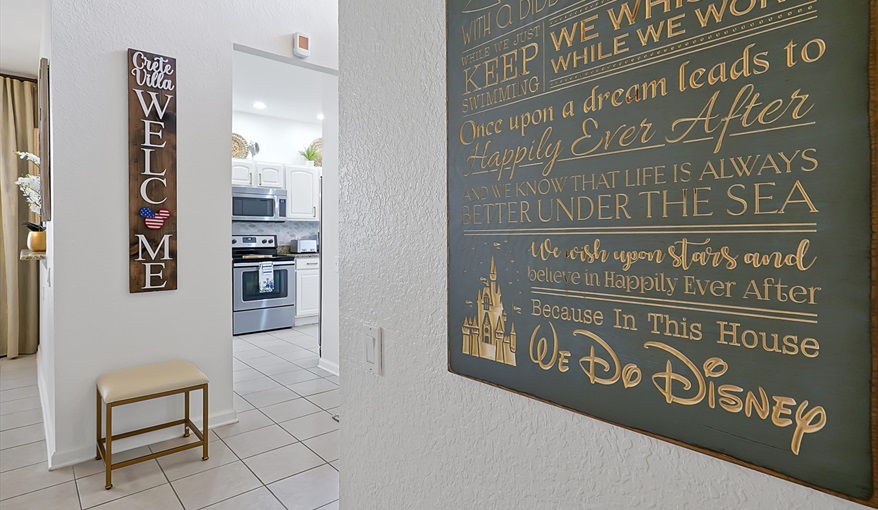 In This House We Do Disney. Sunshine Villa at Windsor Hills  in Windsor Hills Resort, Kissimmee, Orlando