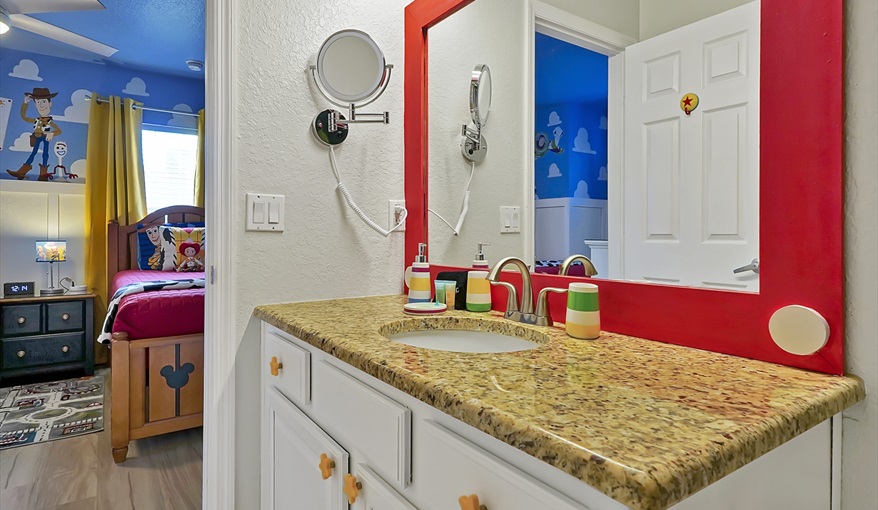 Toy Story Room. Sunshine Villa at Windsor Hills  in Windsor Hills Resort, Kissimmee, Orlando