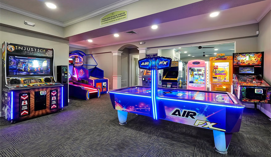 Arcade. Sunshine Villa at Windsor Hills  in Windsor Hills Resort, Kissimmee, Orlando