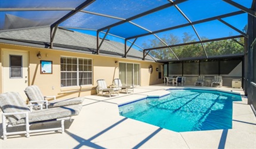 large deck. Heron's Rest in Sunridge Woods, Davenport, Orlando