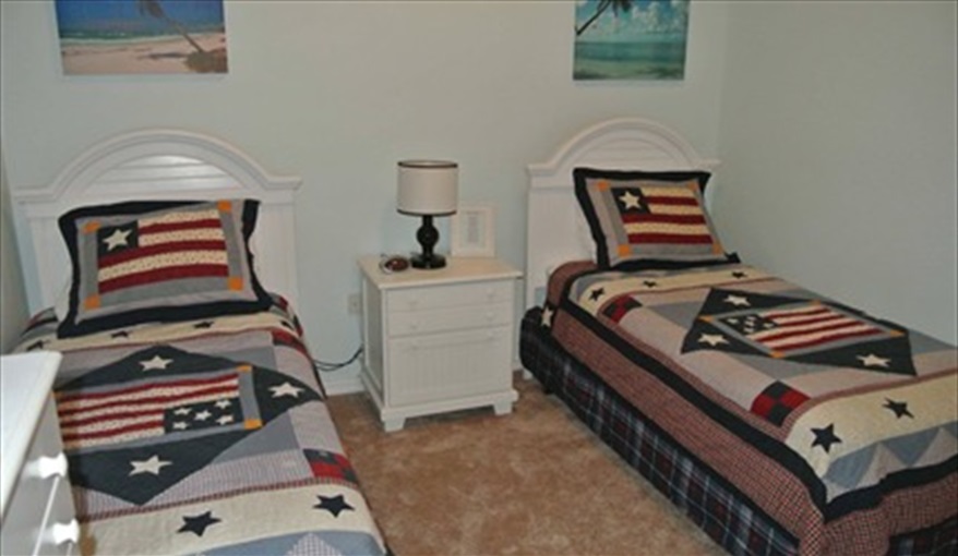TWIN ROOM. SOUTH PALMS in Bridgewater Crossing, Davenport, Orlando