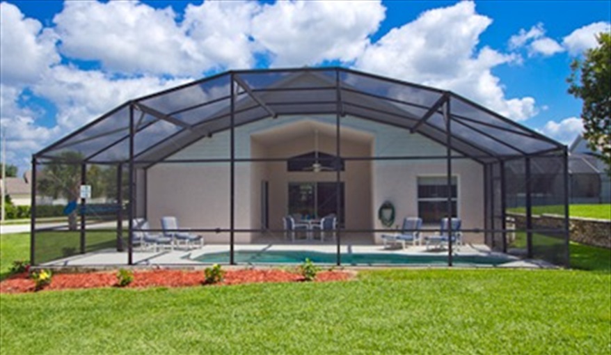 Rear of villa. Florida Dream Villa in Indian Creek, Kissimmee, Orlando