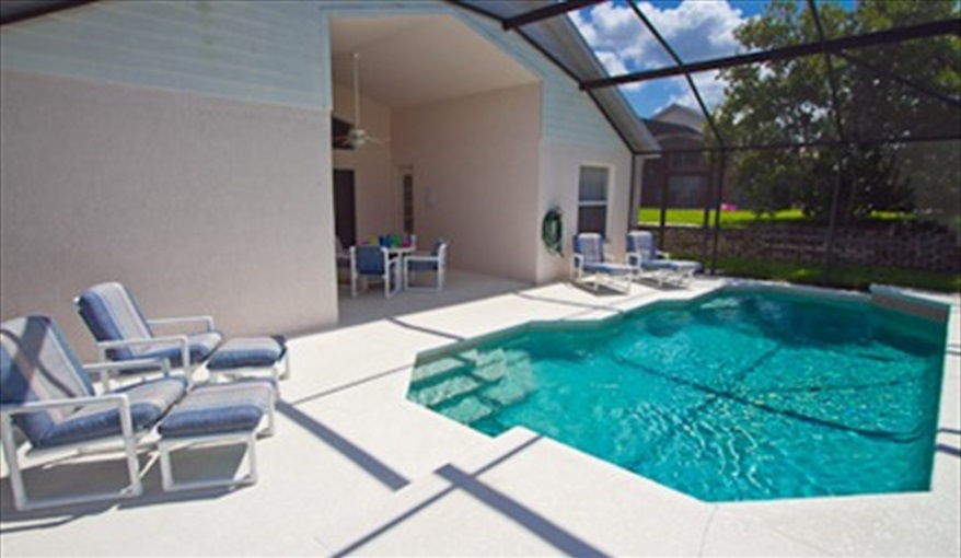 Swimming pool. Florida Dream Villa in Indian Creek, Kissimmee, Orlando
