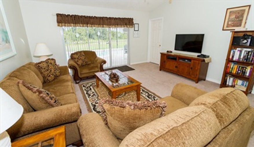 With views out to pool. Ourfloridadream at Sunridge Woods, Davenport in Sunridge Woods, Davenport, Orlando