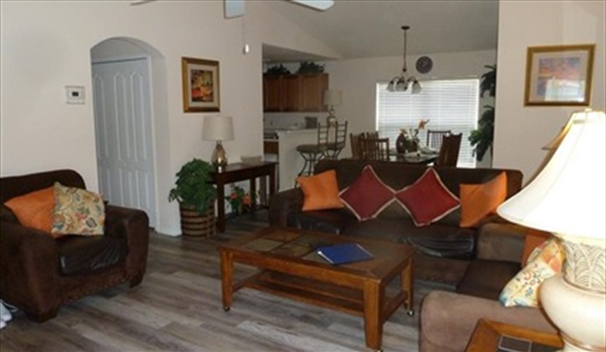 Family Room. Pluto's Palace Florida Villa in Sandy Ridge, Davenport, Orlando