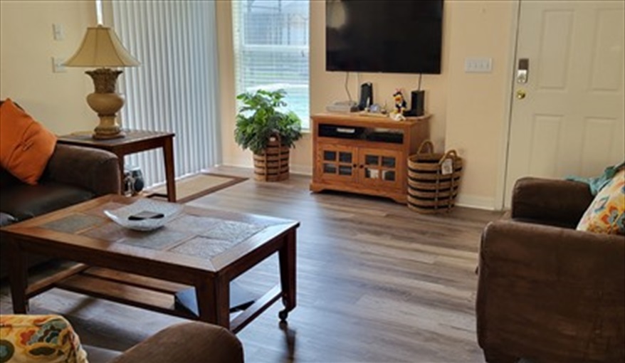 65" TV. Pluto's Palace Florida Villa in Sandy Ridge, Davenport, Orlando