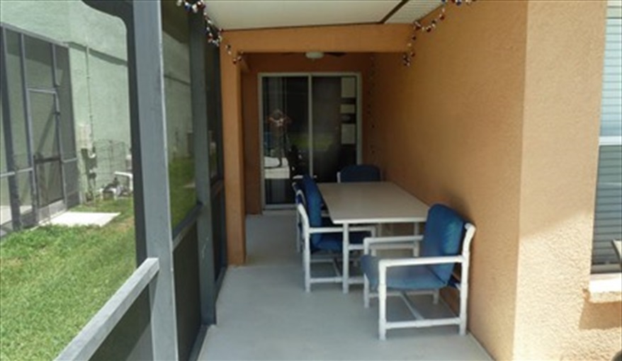 Outside Dining. Pluto's Palace Florida Villa in Sandy Ridge, Davenport, Orlando