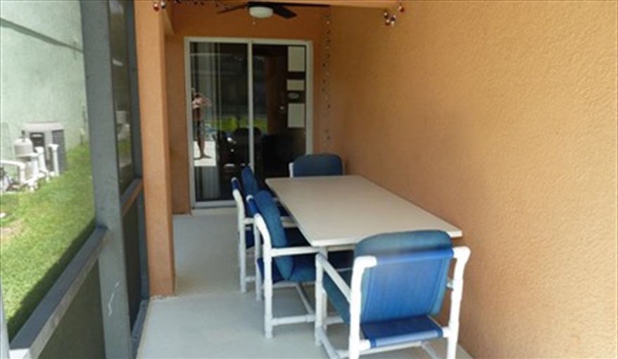 Outside Dining. Pluto's Palace Florida Villa in Sandy Ridge, Davenport, Orlando
