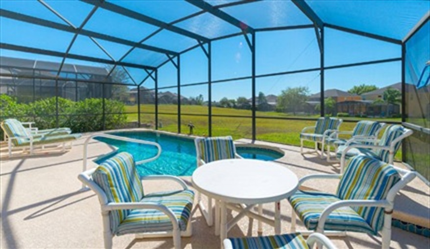 pool and spa. Doorway to Disney in Emerald Island Resort, Kissimmee, Orlando