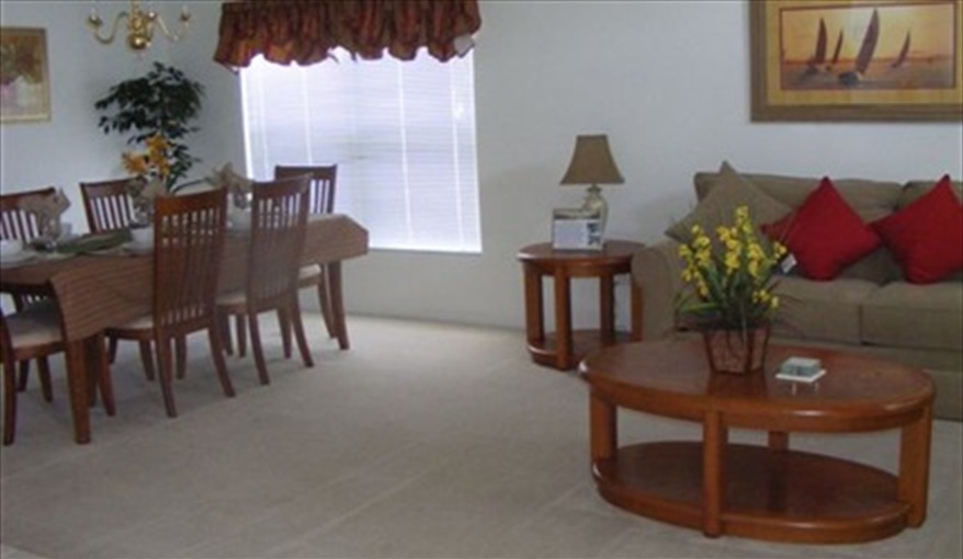 lounge/dining. Doorway to Disney in Emerald Island Resort, Kissimmee, Orlando