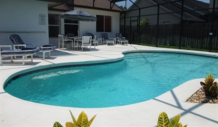PoolArea. Deer Creek Villa Close To SeaWorld in Deer Creek Village, Orlando, Orlando