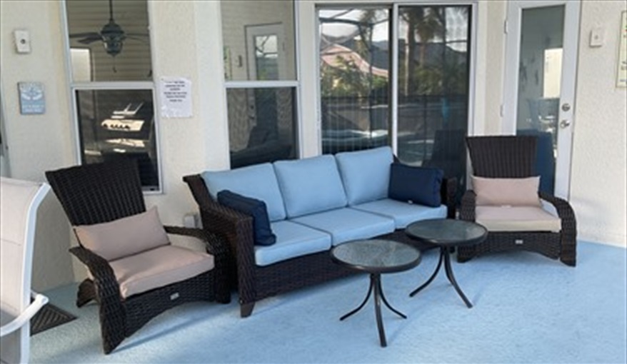 Relax on the Deck. Floridavillarosso in West Stonebridge, Davenport, Orlando