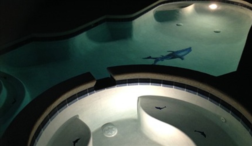 Pool At Night. Floridavillarosso in West Stonebridge, Davenport, Orlando