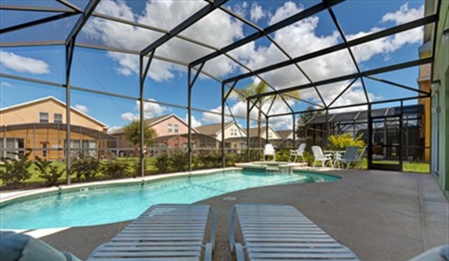 Lanai view 2. Magic@Marbella (Trip Advisor Travelers Choice Award 2020) in Marbella, Davenport, Orlando