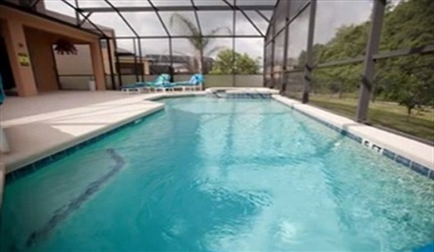 The Pool & Spa can be heated at a charge.. Cal-Cierra Retreat - 7 Bedroom Deluxe Villa with Pool in Emerald Island Resort, Kissimmee, Orlando
