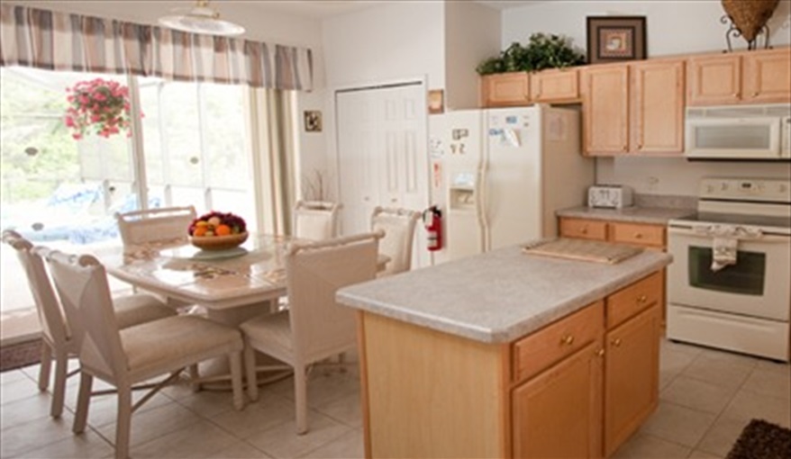 or the breakfast nook adjacent to the kitchen. Cal-Cierra Retreat - 7 Bedroom Deluxe Villa with Pool in Emerald Island Resort, Kissimmee, Orlando