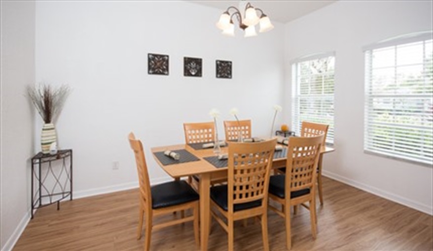 Separate Dining Room. Golf View Villa Highlands Reserve in Highlands Reserve, Davenport, Orlando