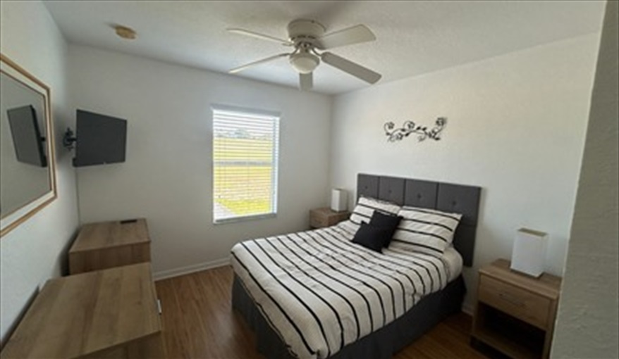 Double Bedroom. Golf View Villa Highlands Reserve in Highlands Reserve, Davenport, Orlando