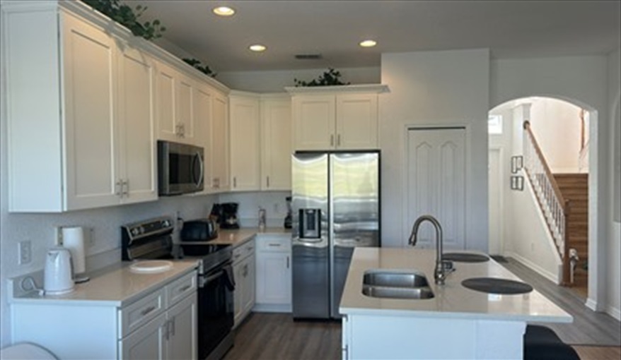 Kitchen Area . Golf View Villa Highlands Reserve in Highlands Reserve, Davenport, Orlando