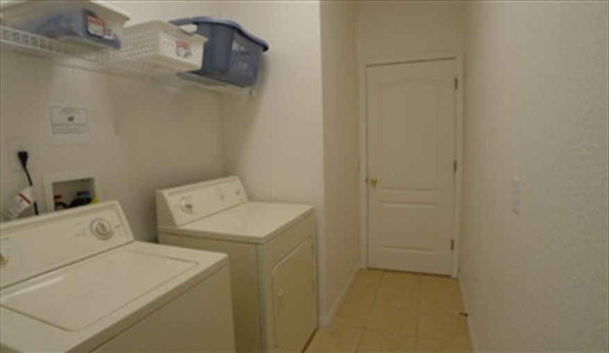 Laundry. Golf View Villa Highlands Reserve in Highlands Reserve, Davenport, Orlando