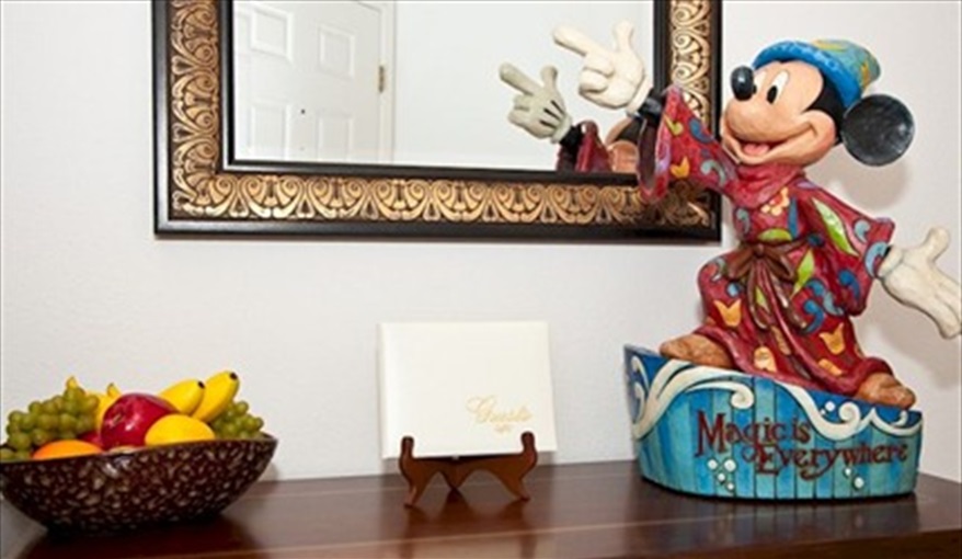 Mickey reminds us the magic continues outside of the parks!. Los Margarita  - 5 STAR Executive Villa in Calabay Parc at Tower Lake, Haines City, Orlando