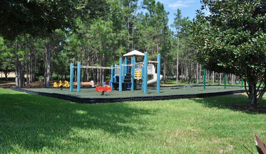 Community children's play area. Only You Florida Villa. Highlands Reserve Golf Community former showhome with HUGE master suite and gamesroom in Highlands Reserve, Davenport, Orlando