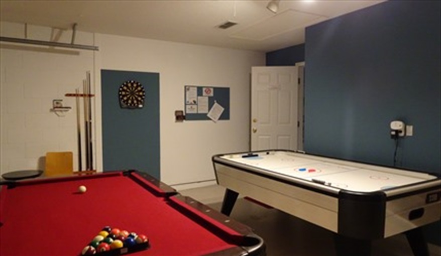 Games Room. Sunrise Orlando Villa near Disney World in Sunrise Lakes, Clermont, Orlando